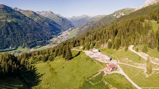 Putzen Alm Berghütte